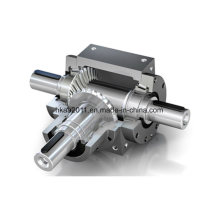 OEM Custom CNC Machining Industrial Reverse Gear Box, Transmission Spiral Bevel Reduction Gearbox